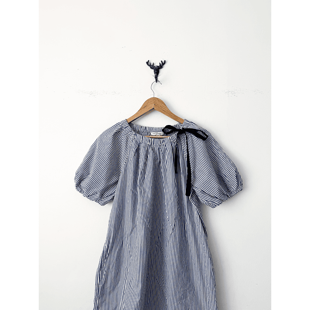 Vestido rayado (M)