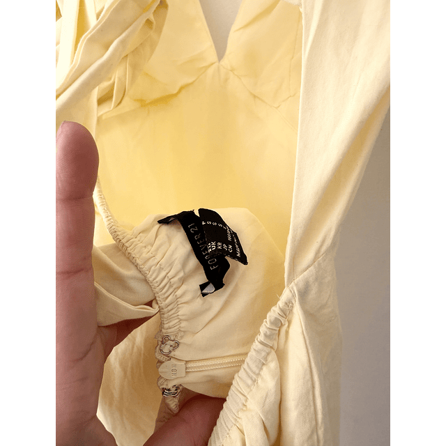 Vestido amarillo (S)