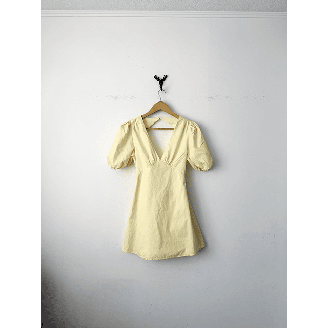 Vestido amarillo (S)