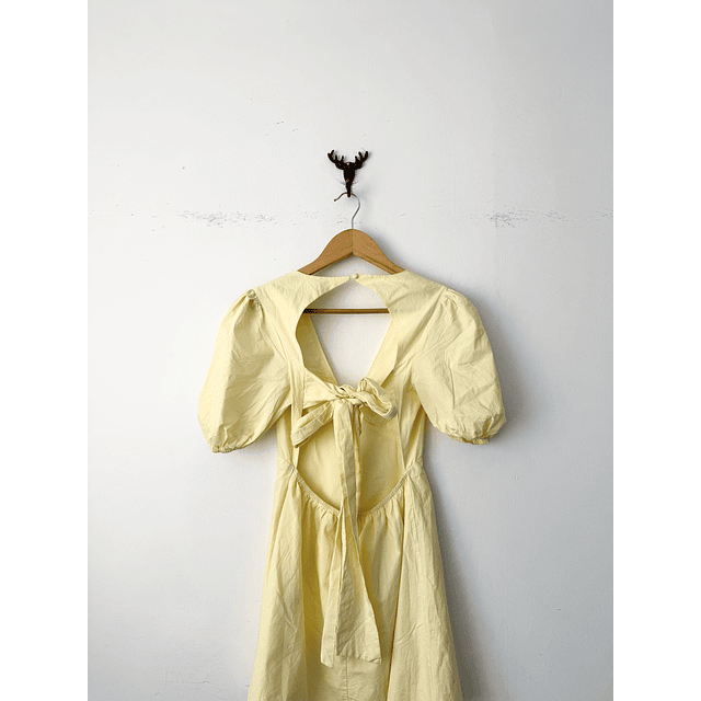 Vestido amarillo (S)