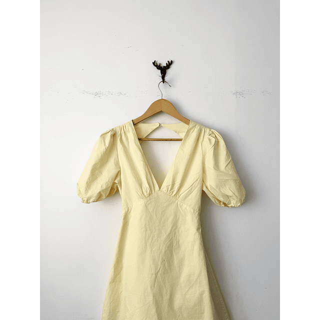 Vestido amarillo (S)