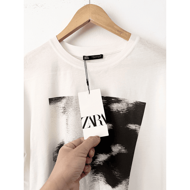 Polera estampada (M)