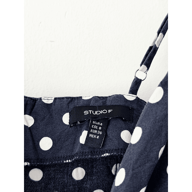 Vestido puntitos (XS)
