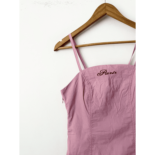 Vestido rosa (S)