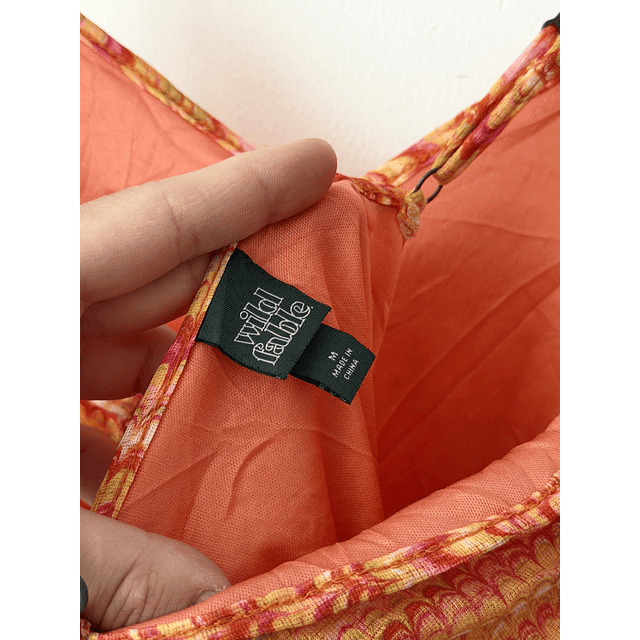 Vestido anaranjado (SM)