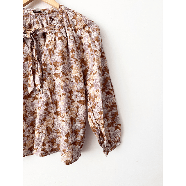 Blusa floral (S)