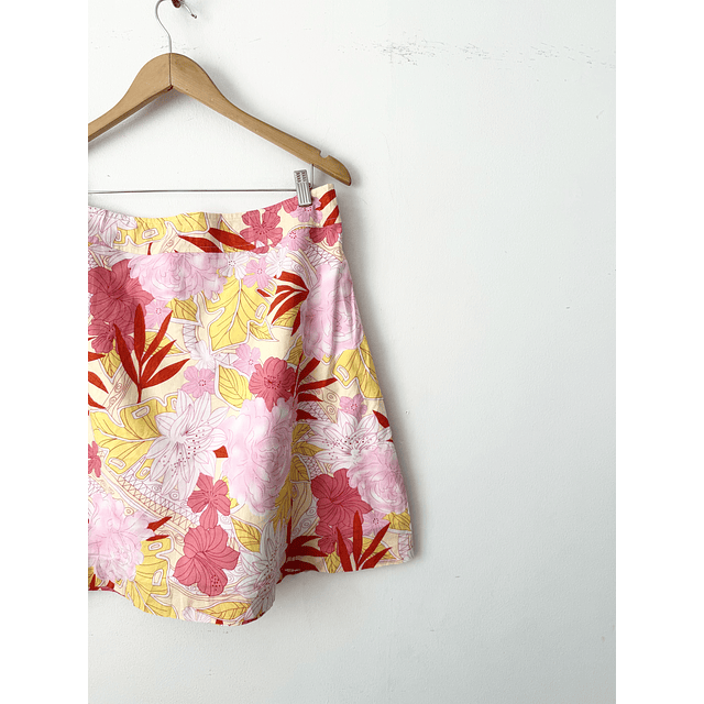Falda floral (L)