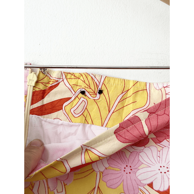 Falda floral (L)