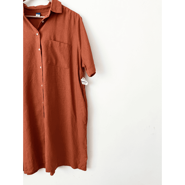 Vestido terracota (L)