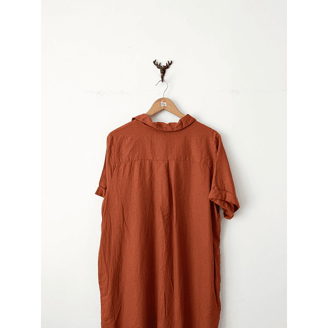 Vestido terracota (L)
