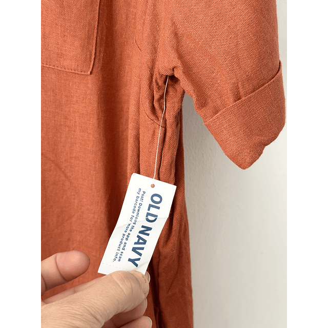 Vestido terracota (L)