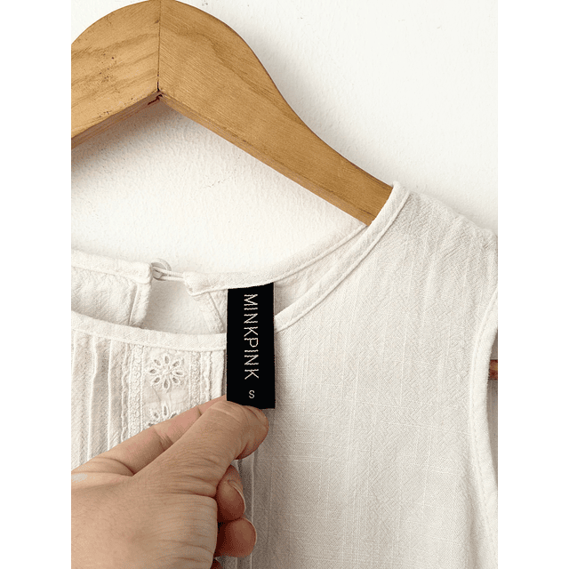 Vestido blanco (S)