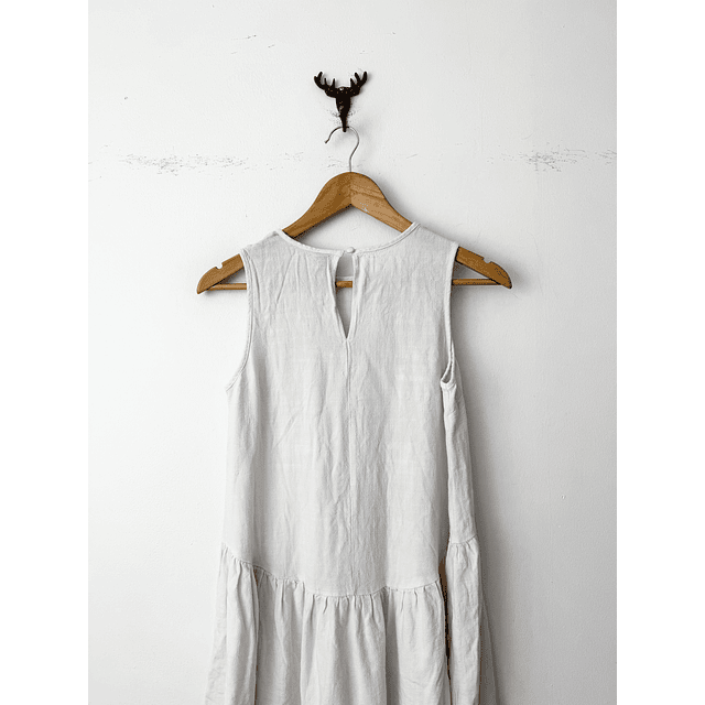Vestido blanco (S)