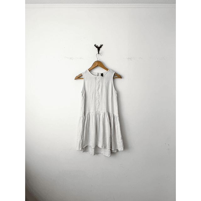 Vestido blanco (S)