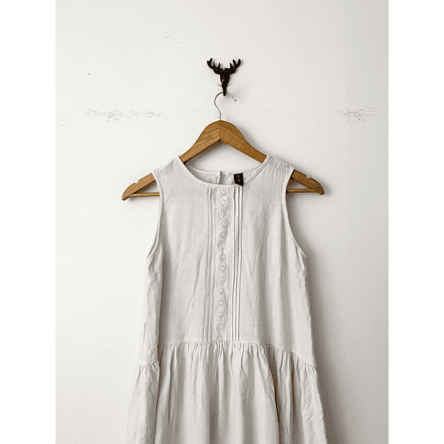 Vestido blanco (S)