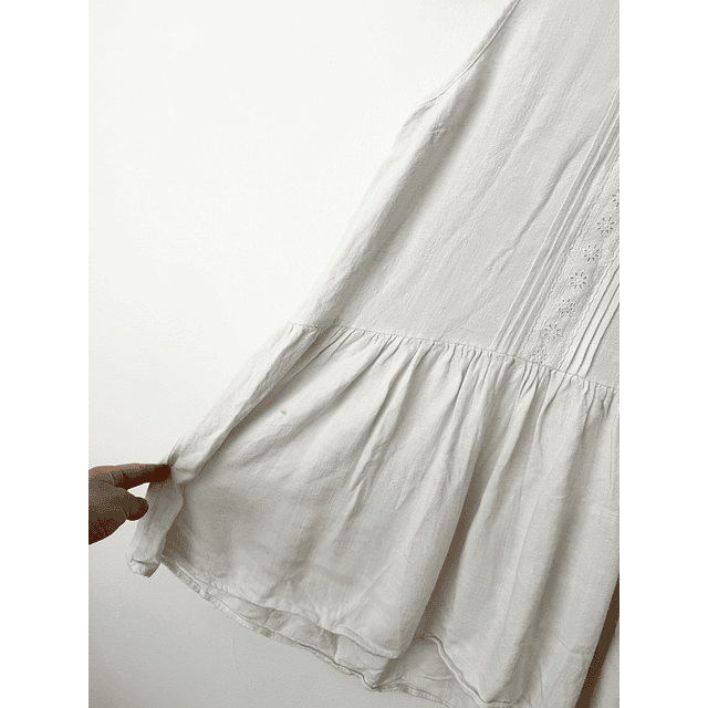 Vestido blanco (S)
