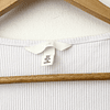Polera blanca (S)
