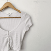 Polera blanca (S)