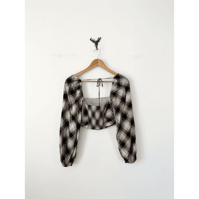 Blusa escocesa (S)