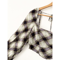 Blusa escocesa (S)