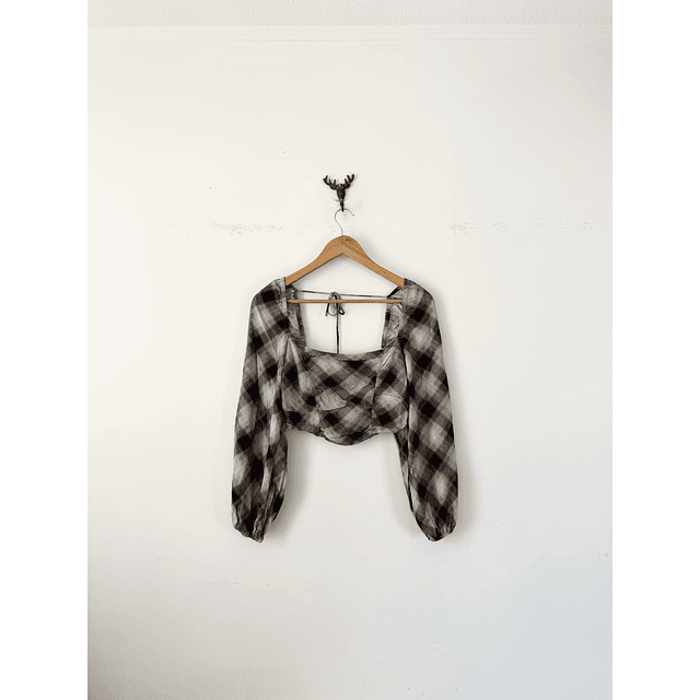Blusa escocesa (S)