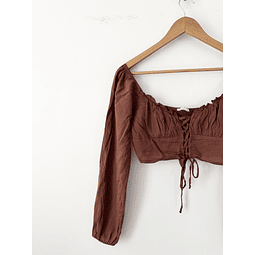 Blusa cafecita (S)