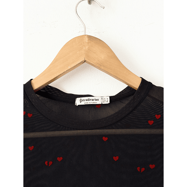 Camiseta corazones (S)