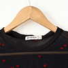 Camiseta corazones (S)