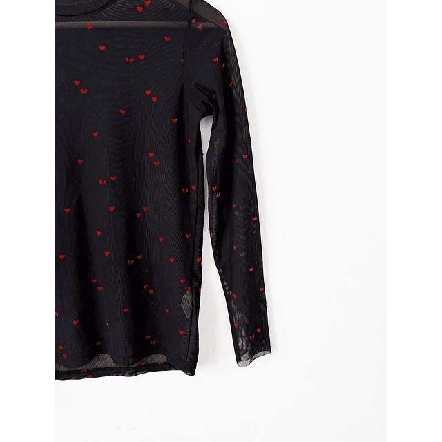 Camiseta corazones (S)