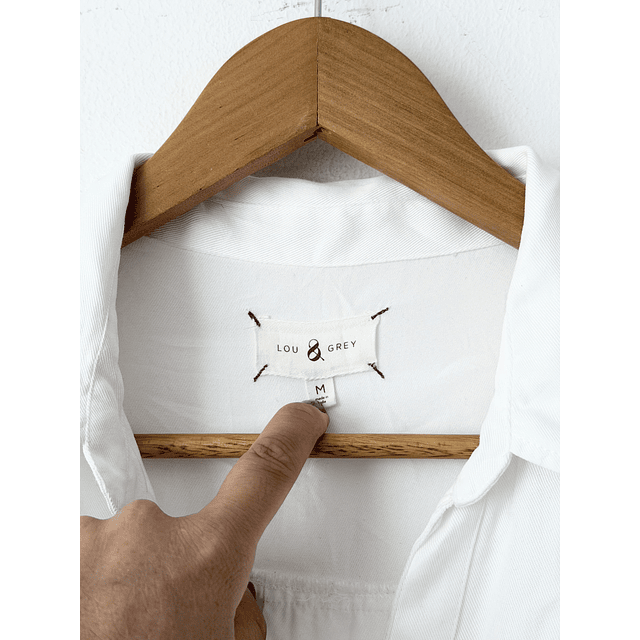 Camisa blanca (M)