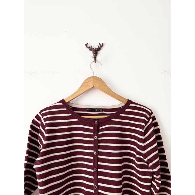 Cardigan rayado (S)