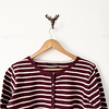 Cardigan rayado (S)