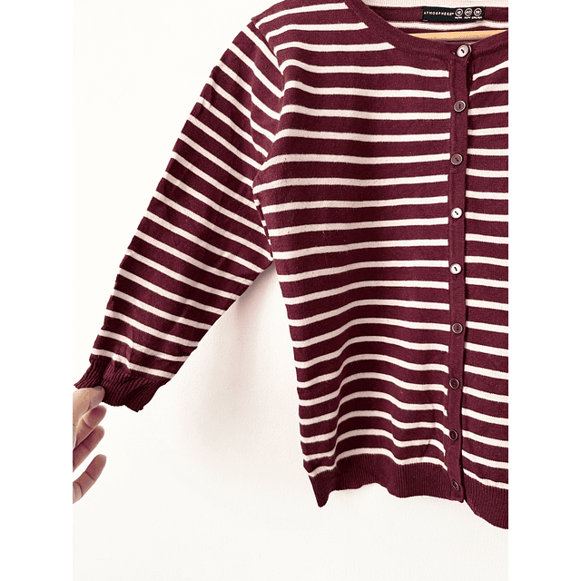 Cardigan rayado (S)
