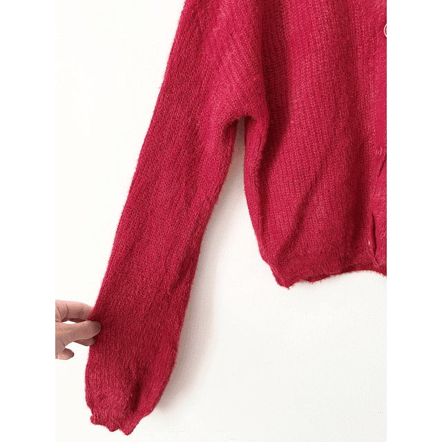 Cardigan rojo (S)