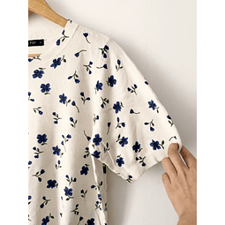 Polera flores (ML)