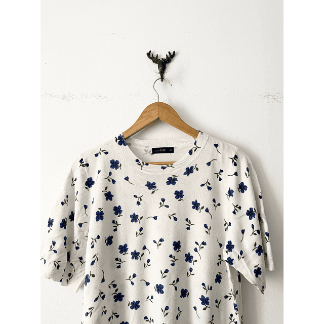 Polera flores (ML)