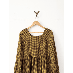 Vestido mostaza (S)