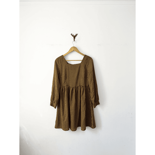 Vestido mostaza (S)
