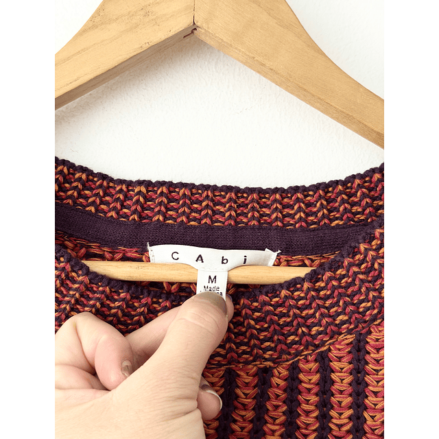 Chaleco jaspeado (M)