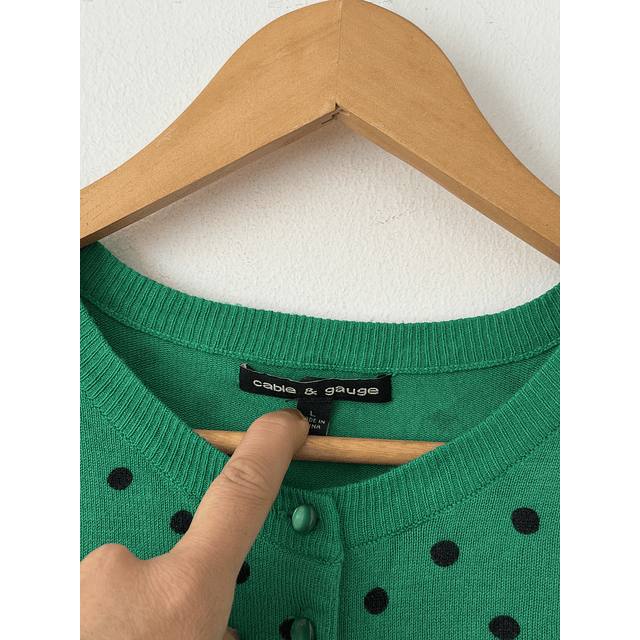 Cardigan puntos (ML)