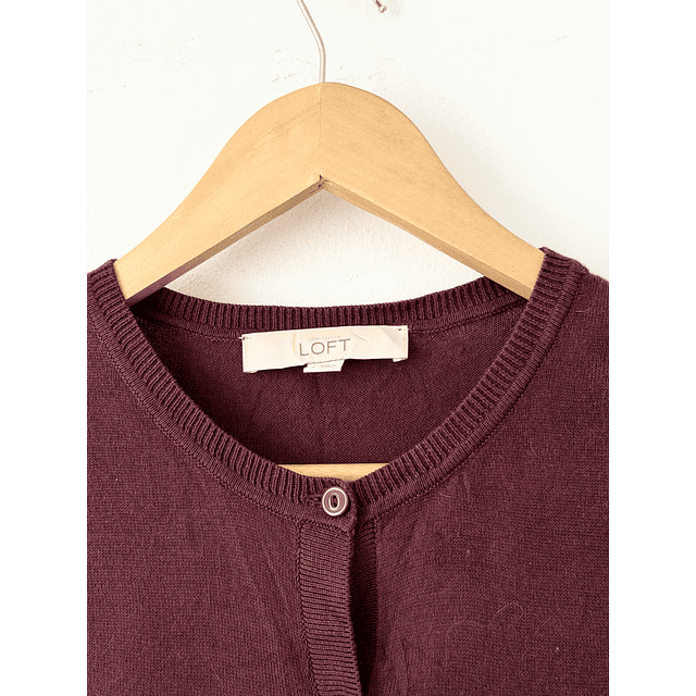 Cardigan burdeo (SM)