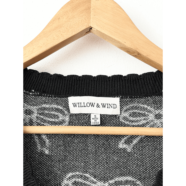 Chaleco moñitos (S)