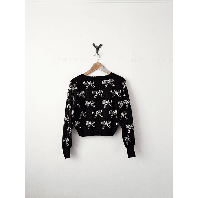 Chaleco moñitos (S)