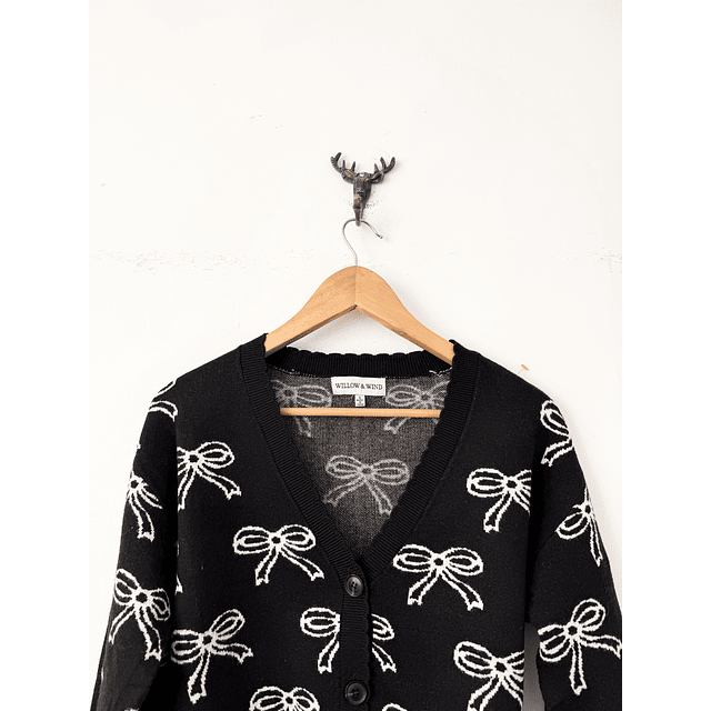 Chaleco moñitos (S)