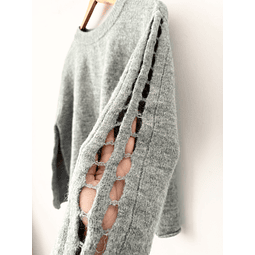 Chaleco grisáceo (M)