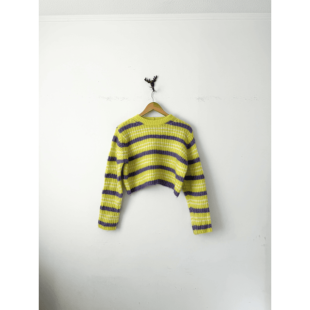 Chaleco rayado (XS/S)