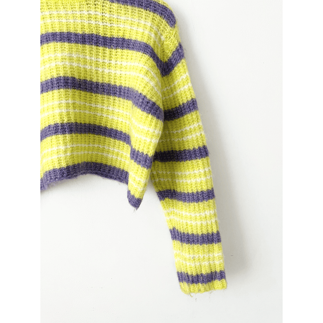 Chaleco rayado (XS/S)