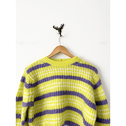 Chaleco rayado (XS/S)