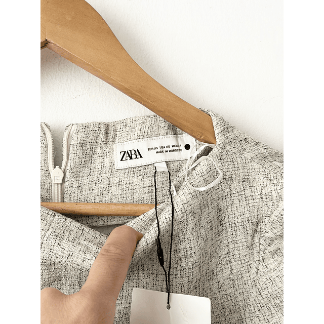 Vestido jaspeado (XS)