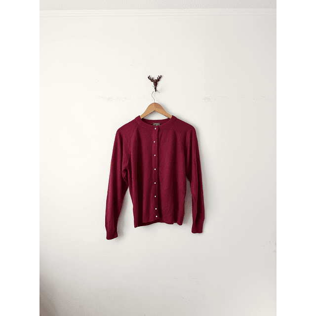 Cardigan burdeo (SM)